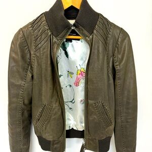 Mackage Leather Jacket exclusive for Aritzia